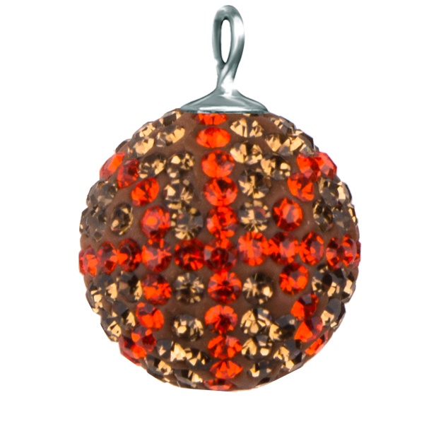 Game Time Bling Mini Basketball - Smoky Topaz/Hyacinth
