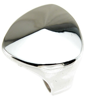925 Sterling Silver Rhodium Finish Fashion Ring