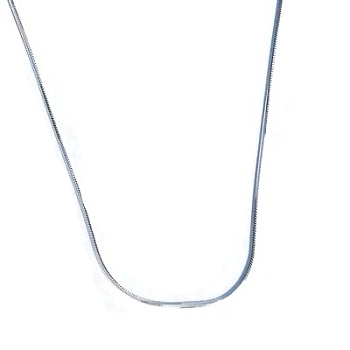 Sterling Silver 18 Inch 4 Side 1.5 Mm Snake Neck Chain