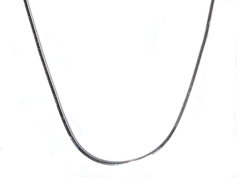 Sterling Silver 8 Side 0.9 Mm 16 Inch Snake Chain Necklace