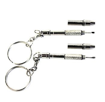 Multi-Purpose Keychain 5 Functions Screwdriver - 5 Functions