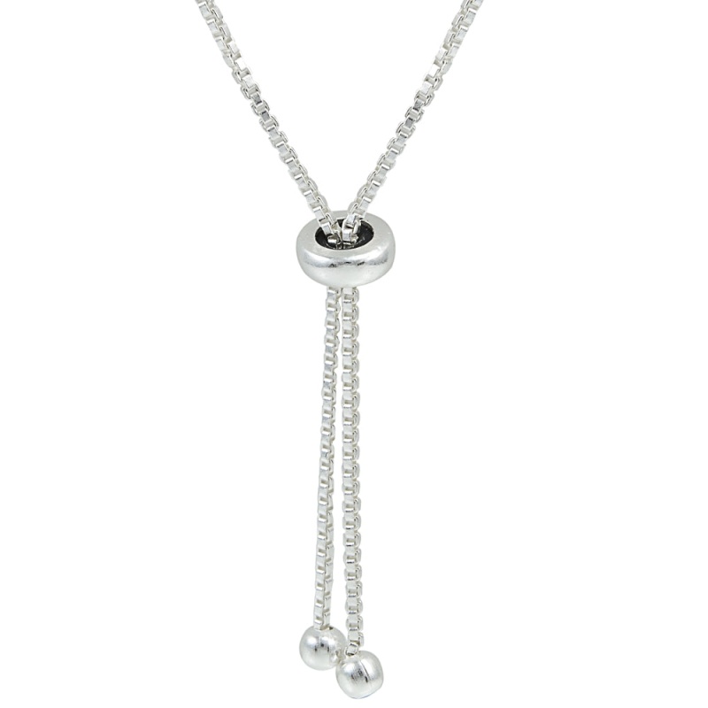 Sterling Silver 3Mm Red Round-Cut Bolo Adjustable Bracelet Made With Swarovski Crystals