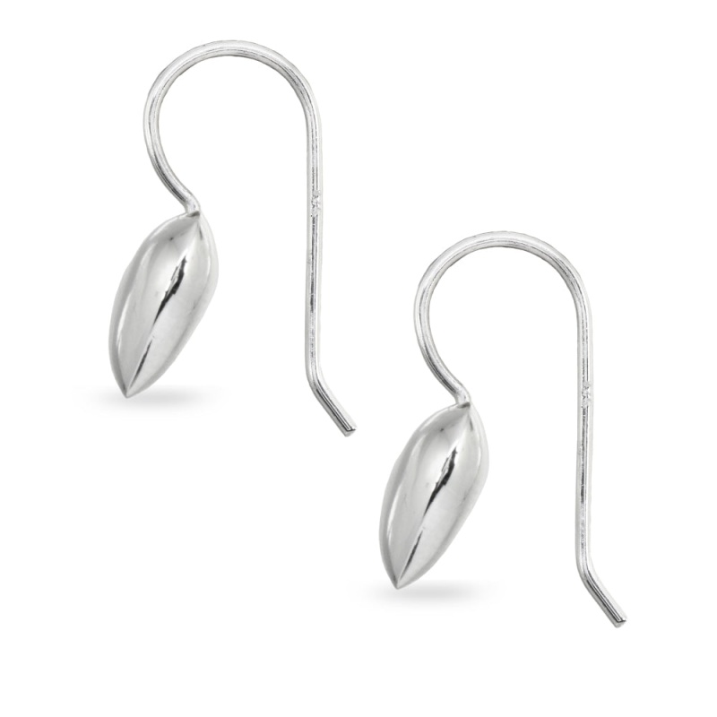 Sterling Silver Polished Heart Love Dainty Earrings